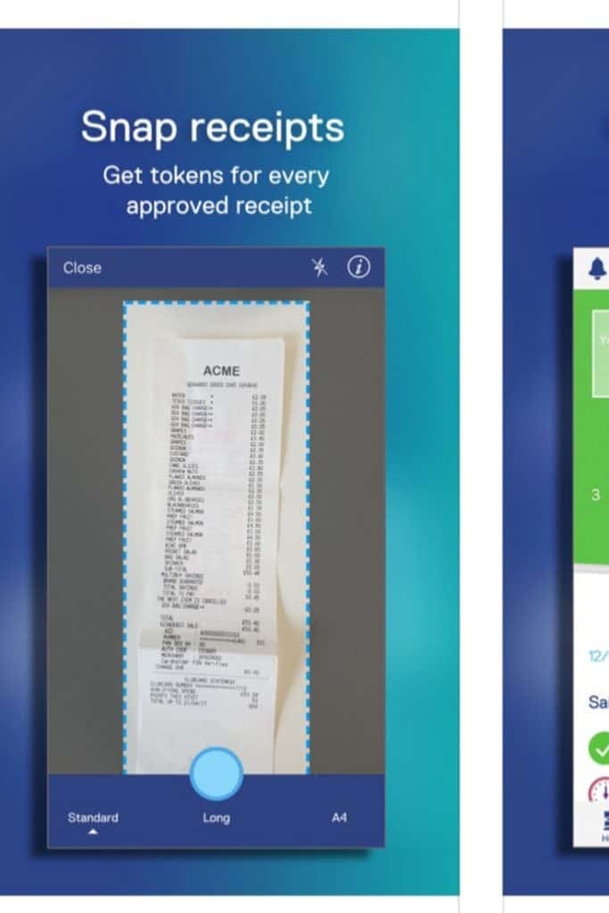 Scan receipts app for money UK