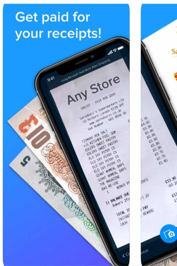 scan receipts app for money uk