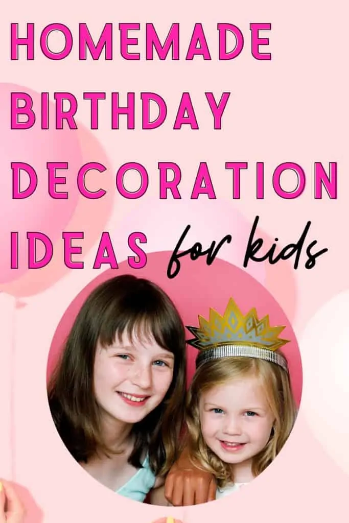 DIY party decorations