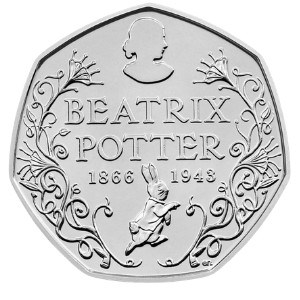 Beatrix Potter 50p