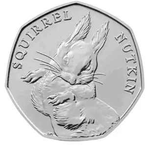 Squirrel Nutkin 50p