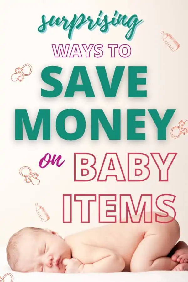 saving money on baby items 