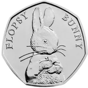 flopsy bunny 50p coin
