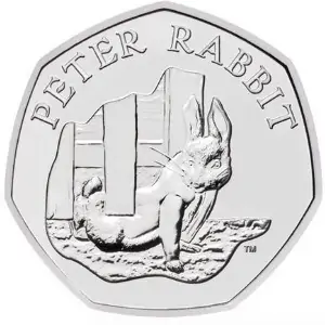 peter rabbit 50p 2020