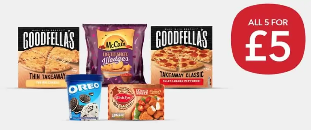 co op £5 frozen meal deals 